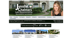 Desktop Screenshot of jennchalmers.com